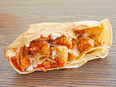 Chicken Strips Crepe