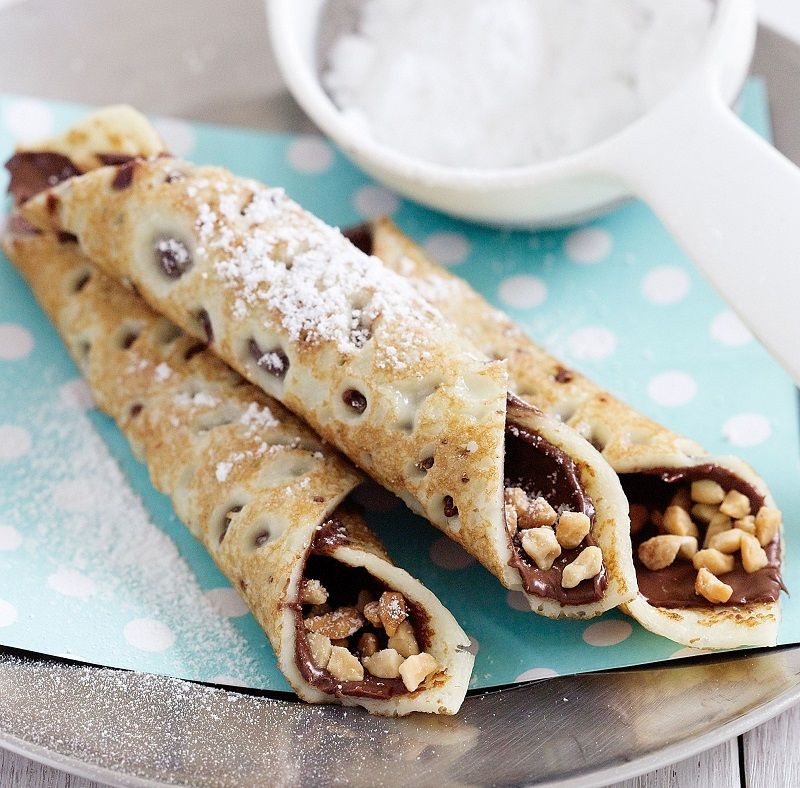 Chocolate and Hazelnut Crepe