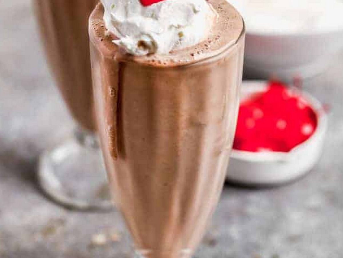 Chocolate milkshake