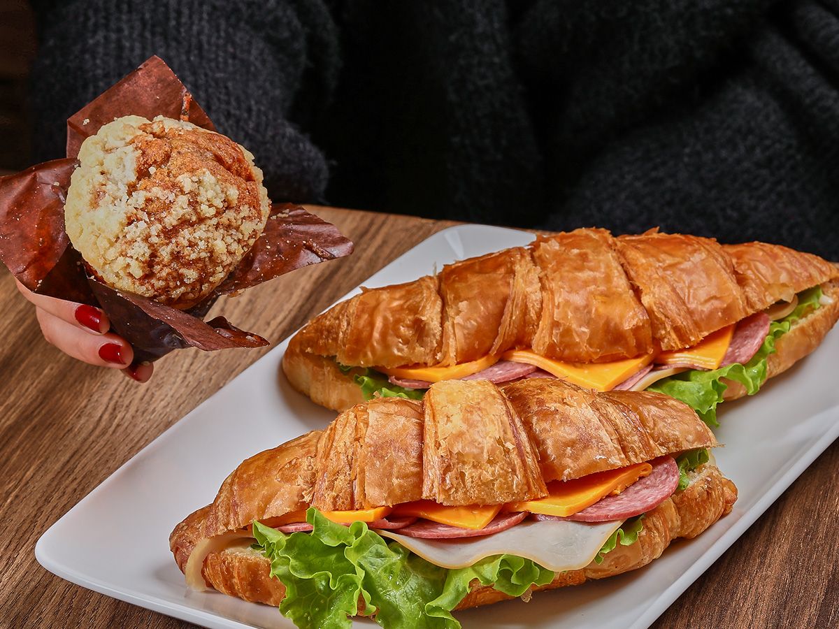 Croissant Sandwich.
