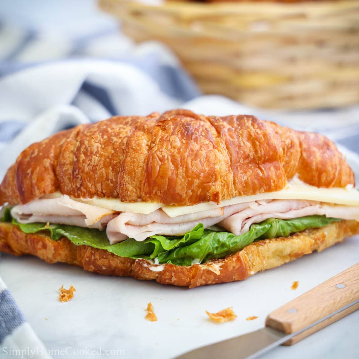 Croissant Turkey Cheese