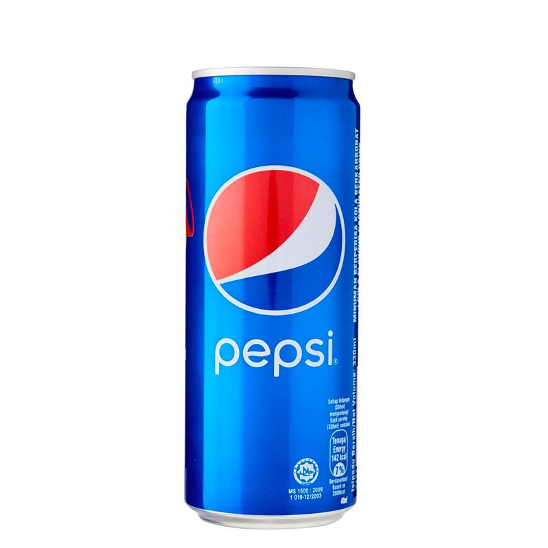 Cans of Pepsi
