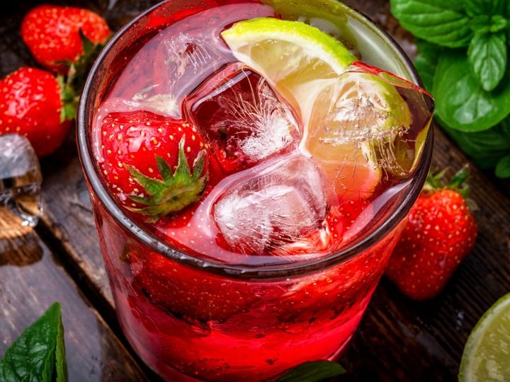 Strawberry Mojito Cocktail
