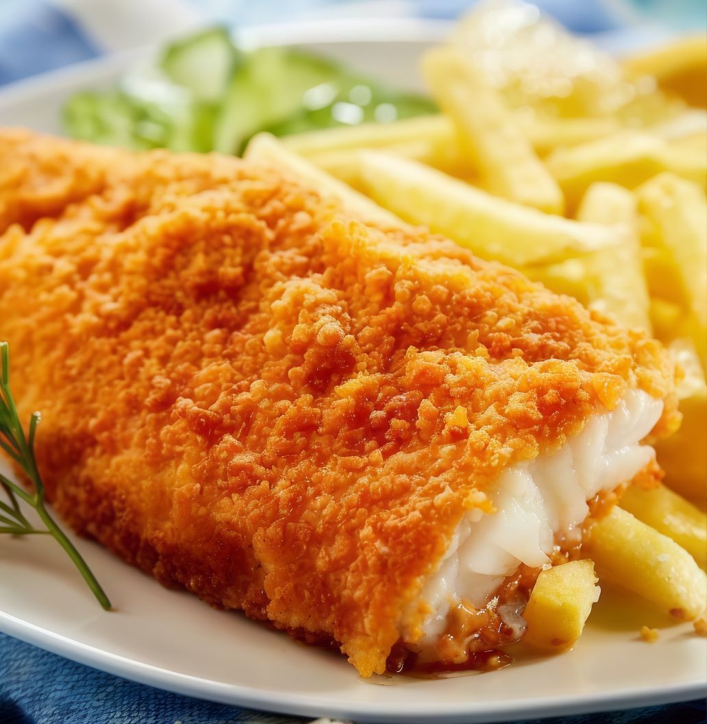 Fried fillet meal