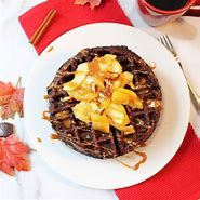 Chocolate Apple Waffle