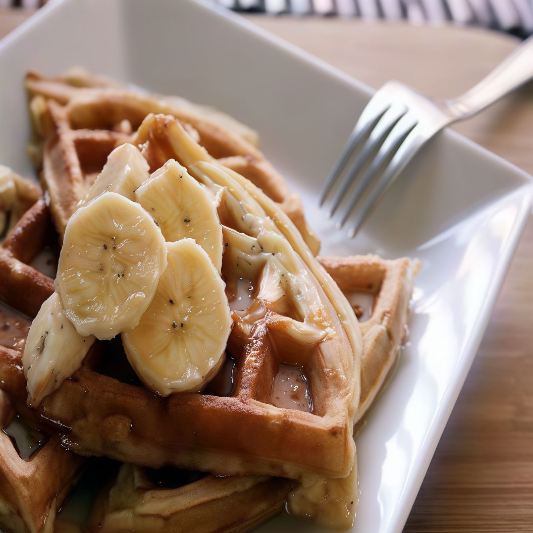 Banana Waffle