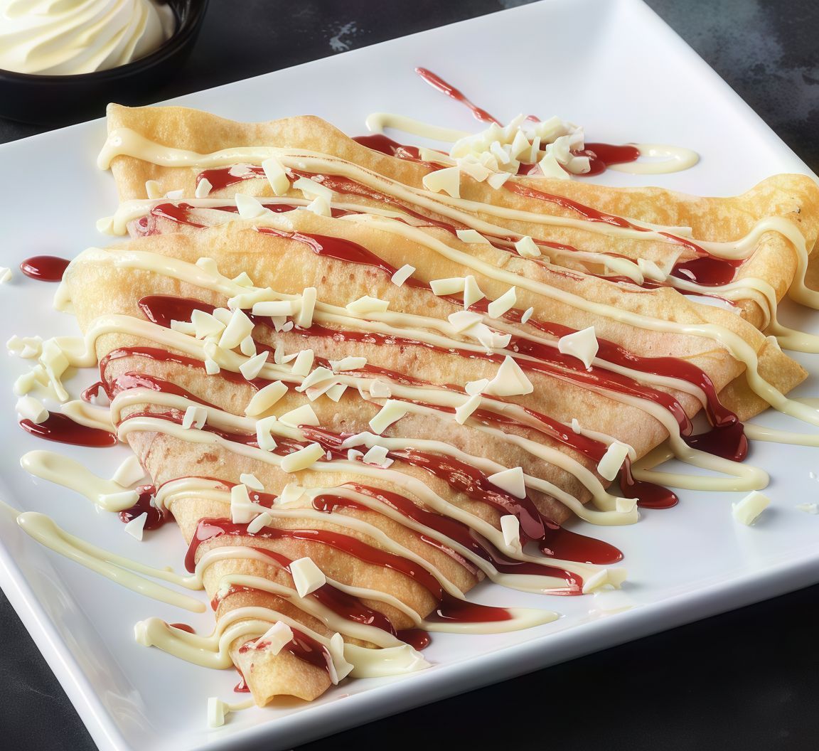 White Chocolate Crepe