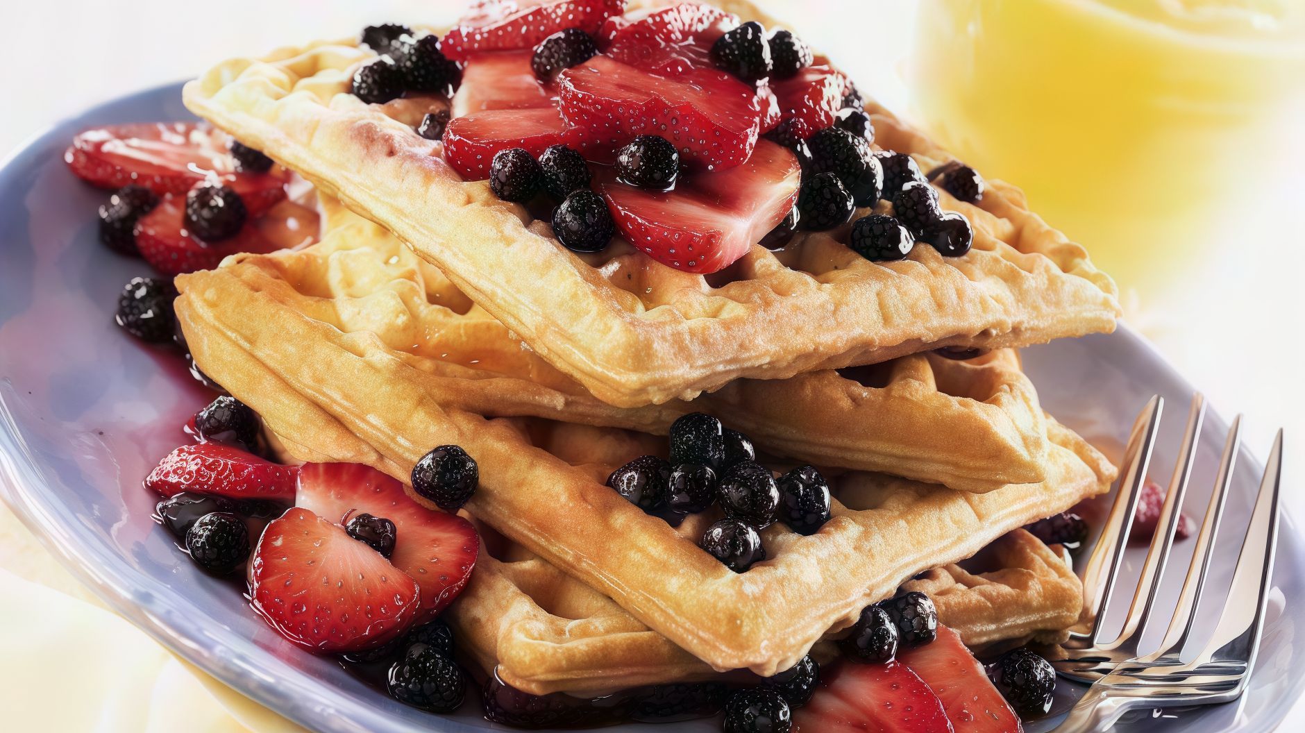 Fruit Waffle