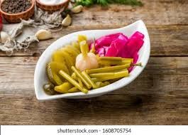 Medium Hum Yum Pickle Plate
