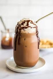 Creamy ice mocha