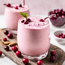 Cranberry Milkshake