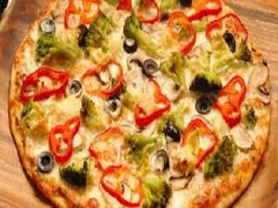 Vegetables Oriental Pizza