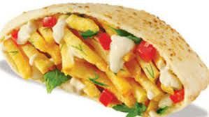 French Fries With Ketchup Sandwich