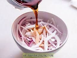 Plain Onion With Vinegar Platter