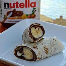 Nutella and Banana Chocolate Roll