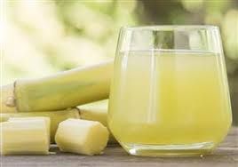 Sugarcane juice with milk