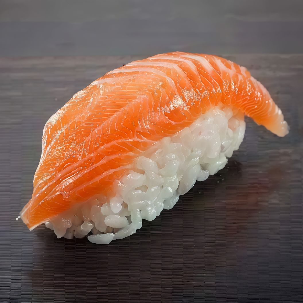 Volcano Salmon Nigiri