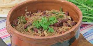 Oriental Sausage With Potato Casserole
