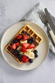 Fruit Chocolate Waffle