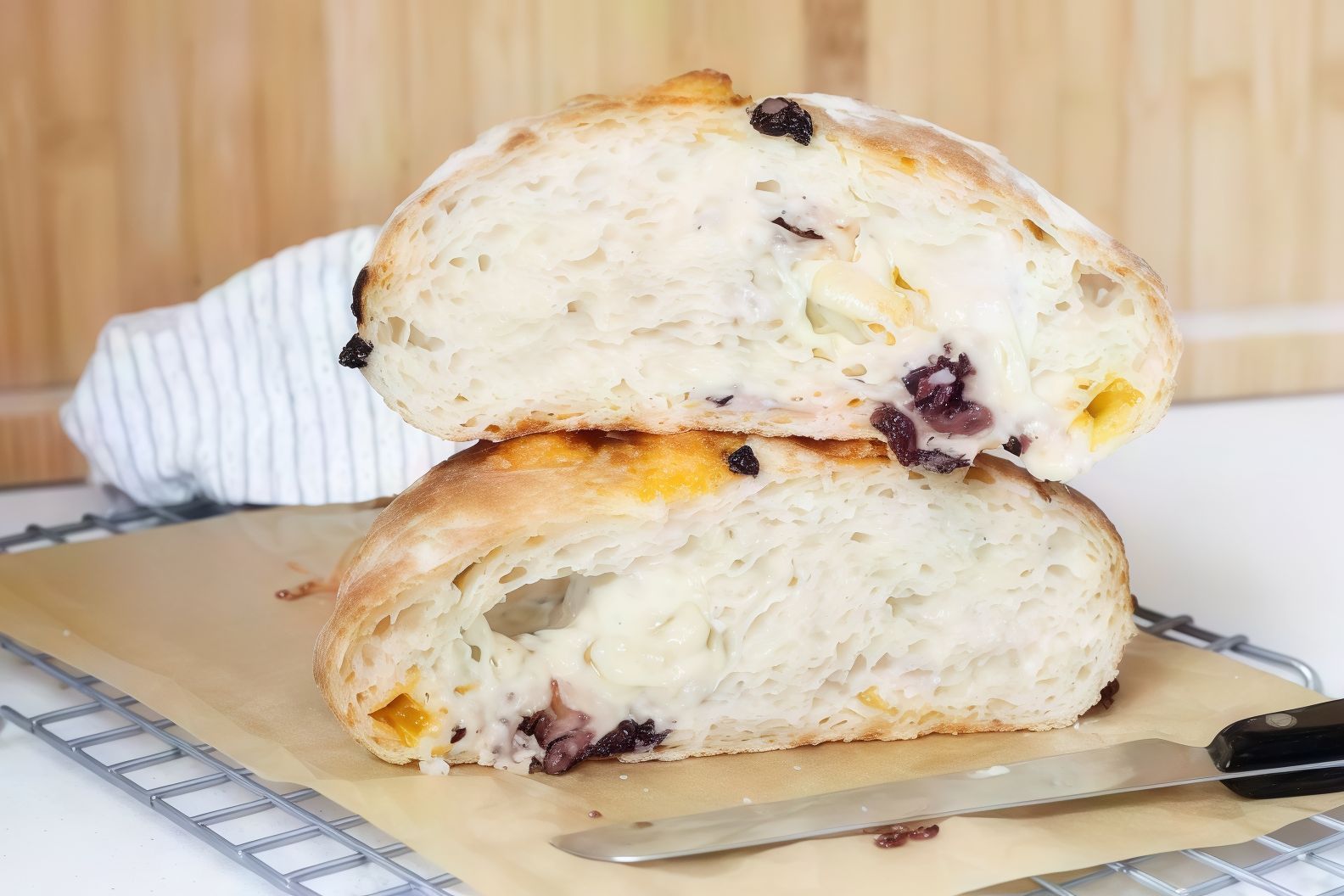Mixed Cheese Ciabatta