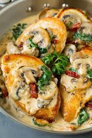 SPINACH CHICKEN dish