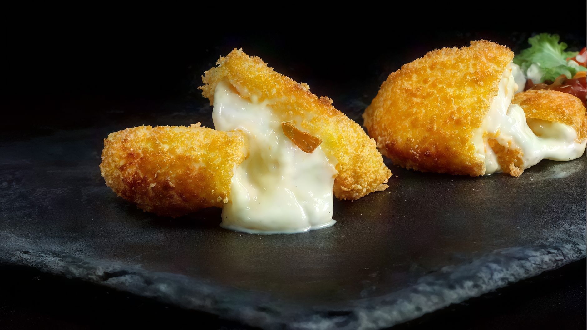 Jumbo Fried Cheese