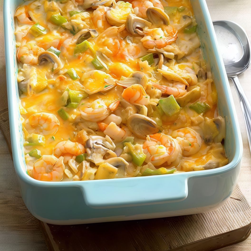 Peeled Shrimp Casserole