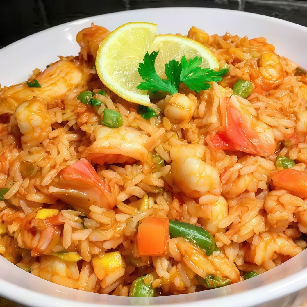 Shrimp rice