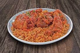 Mutton Meat With Red Rice