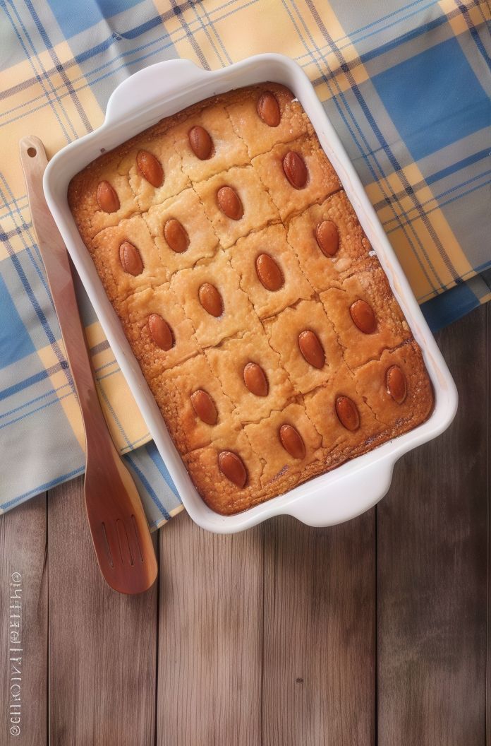 Basbousa Pie