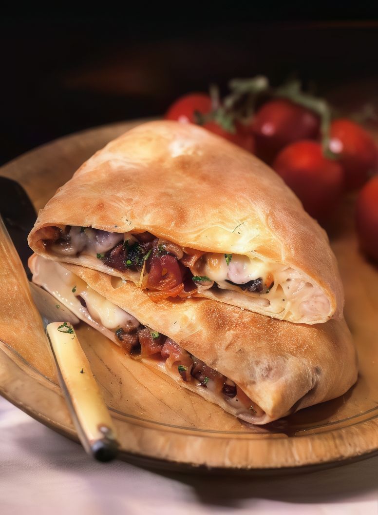 Salami Calzone