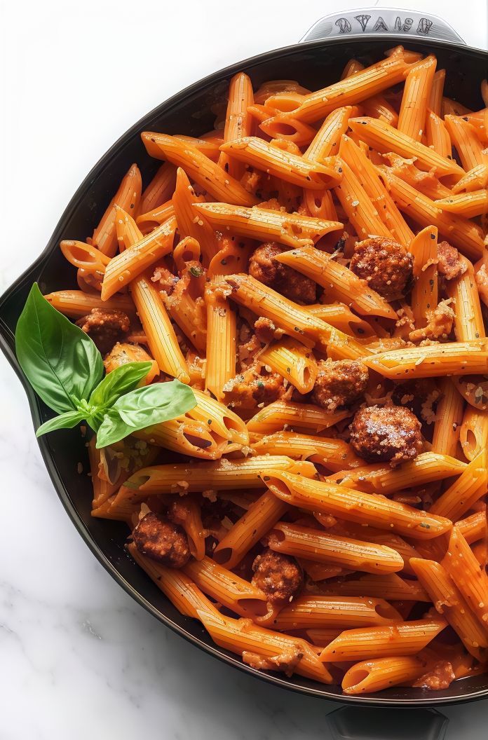Sausage Penne Pasta