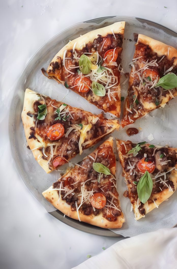 Bolognese Italian Pizza