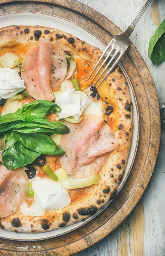 Smoked Turkey Italian Pizza