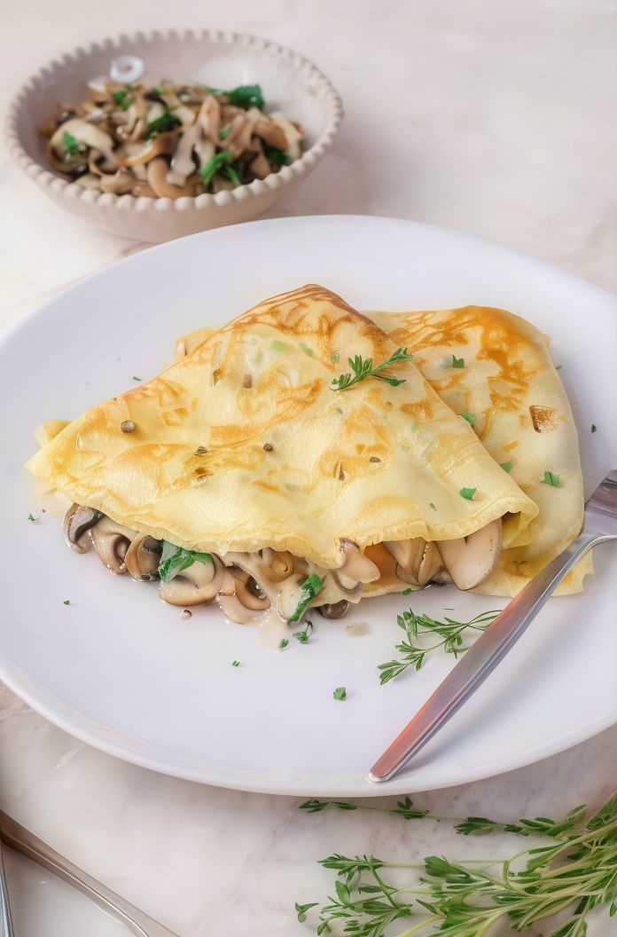 Mushroom Crepe