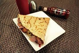 Hot Dog Crepe