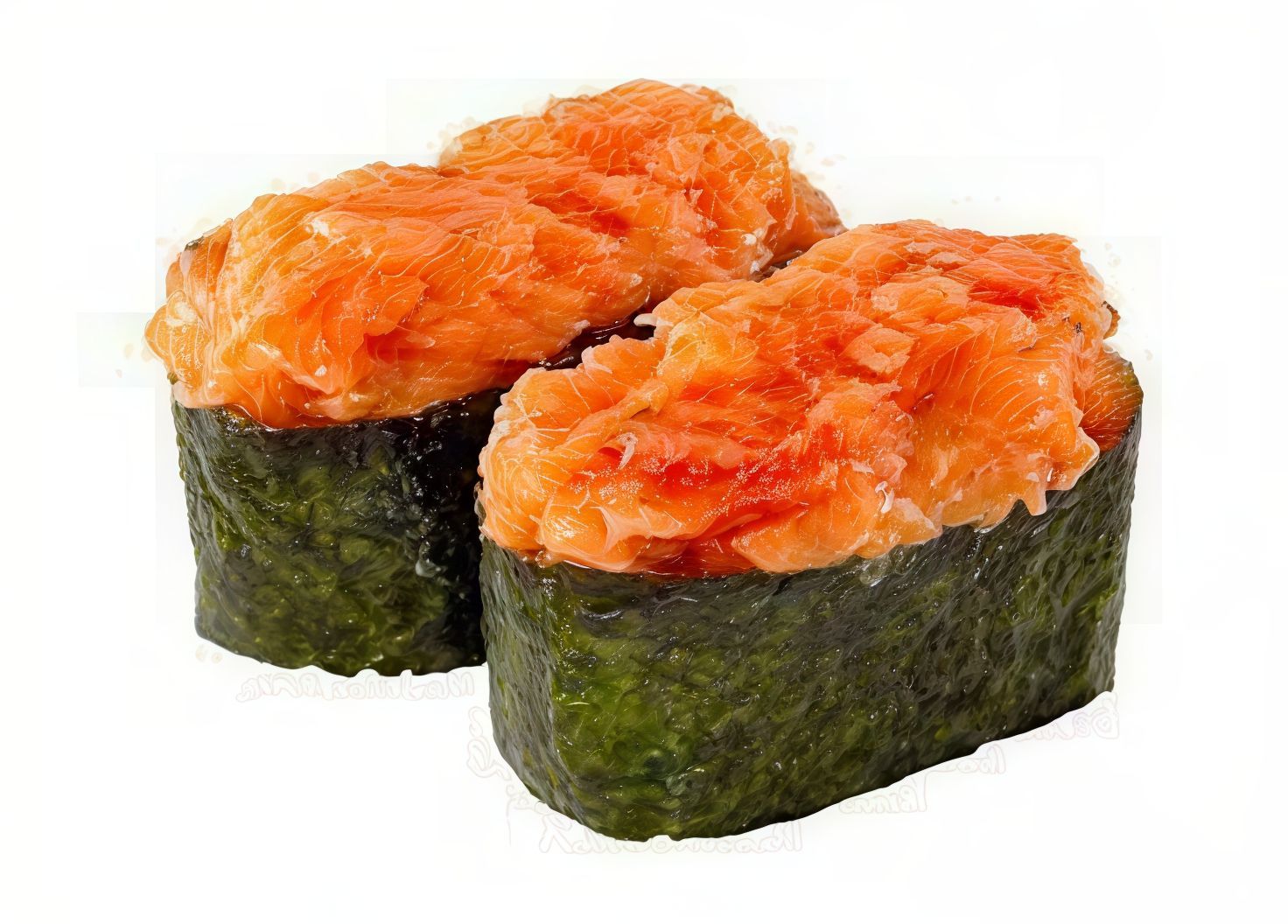 Gunkan Salmon- Raw