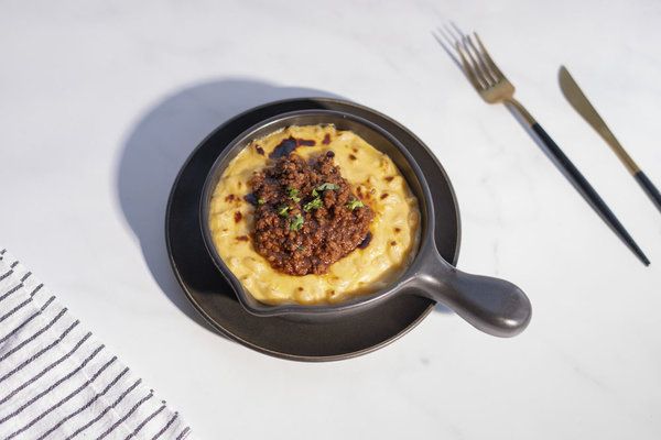 Pasta With Spiced Minced Meat