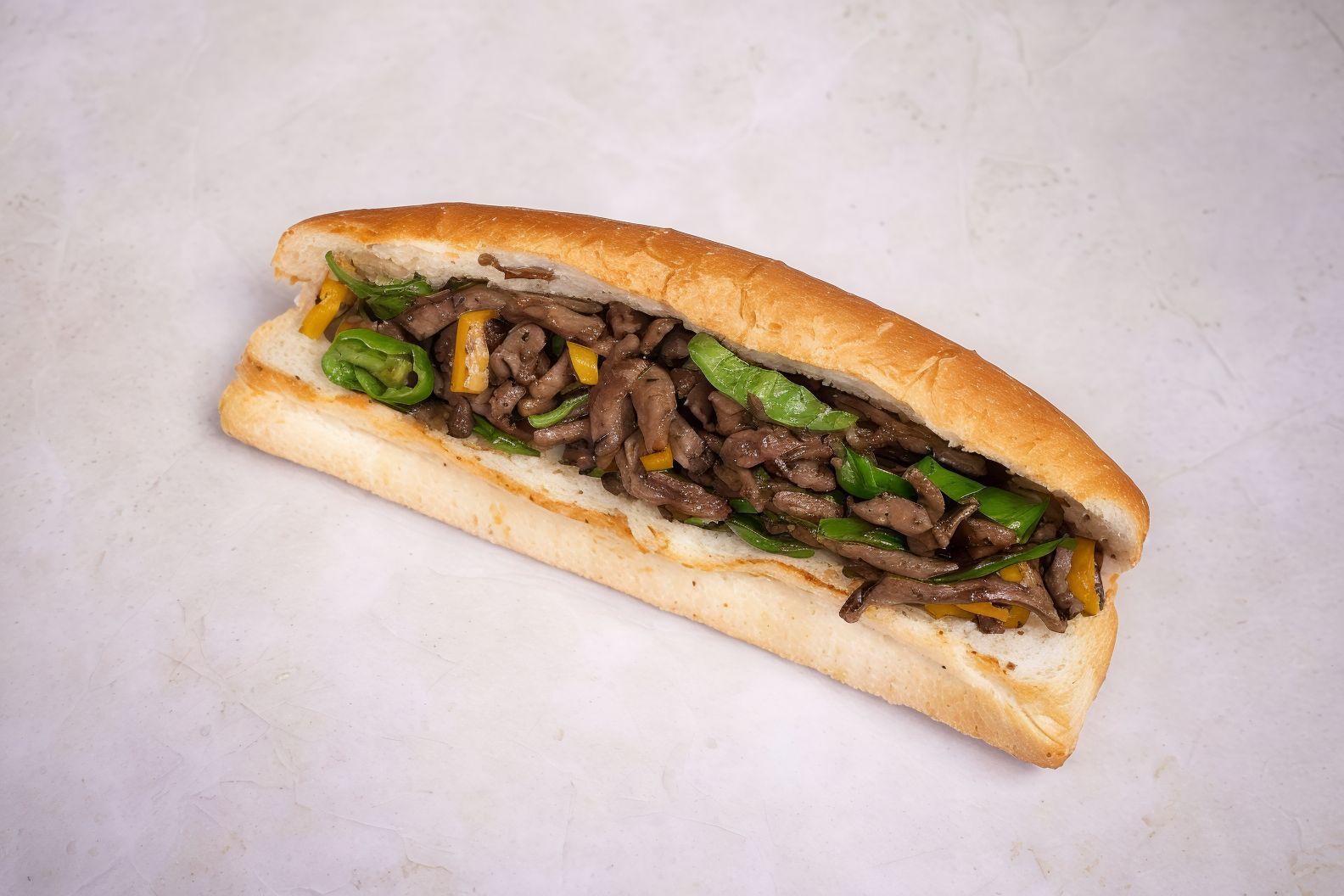 Small Alexandrian liver sandwich