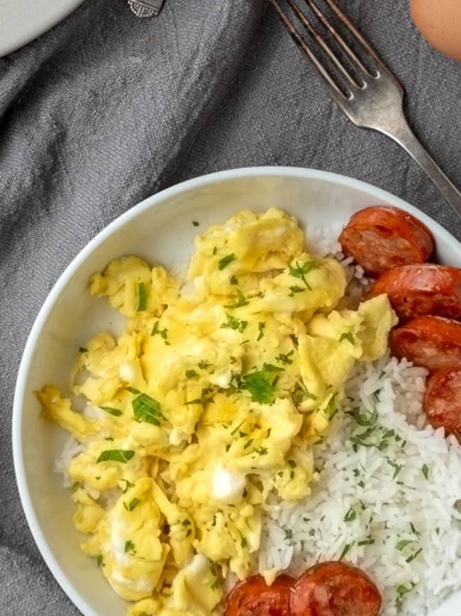 Sausage And Eggs Platter