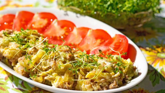 Tuna with Eggs