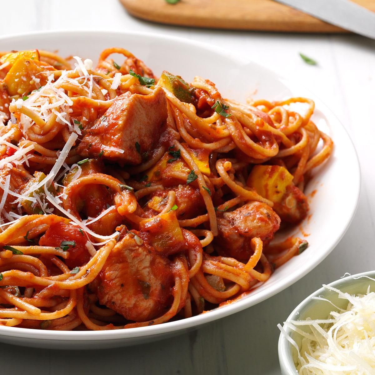 Mix Meat Spaghetti