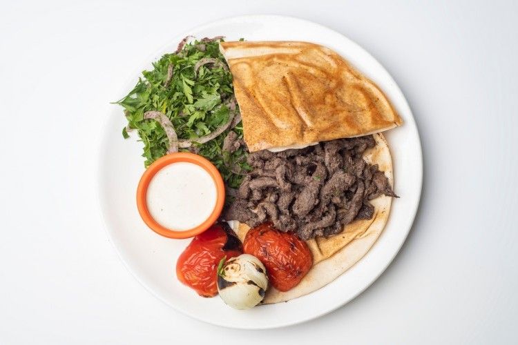 Quarter Beef Shawarma