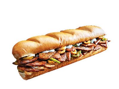 Beef Fajita Sandwich