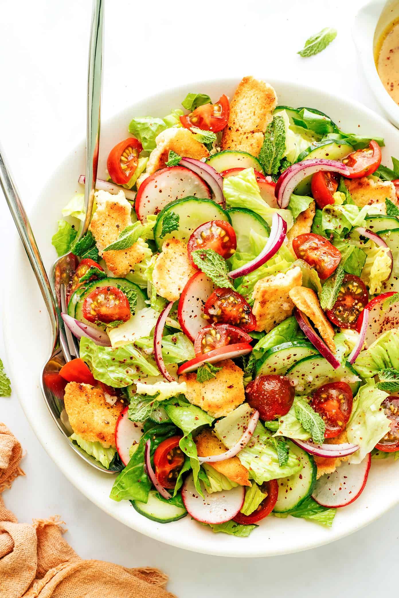 Canova Style Fattoush Salad