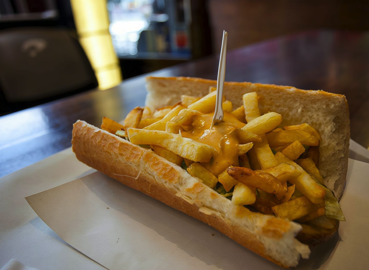 French Fries Sandwich