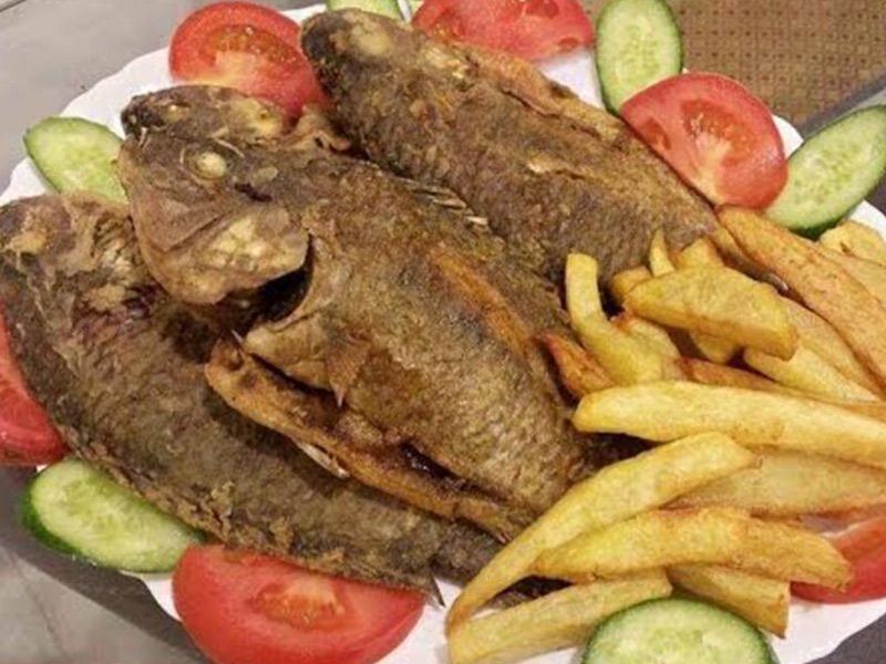 Fried Sea Bass