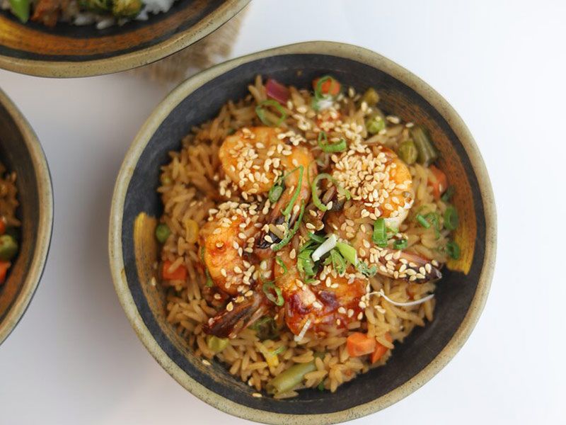 Fried Rice with Shrimp