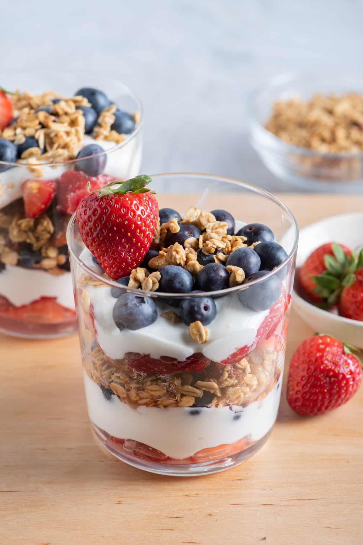 Yogurt Nuts And Fruits Pieces