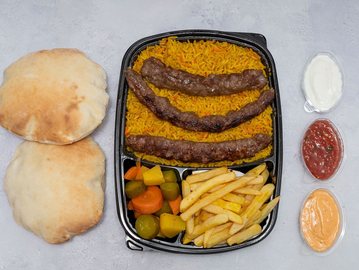 A Quarter Of His Meat Kofta